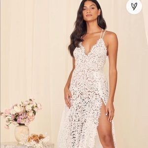 Lulus wedding dress